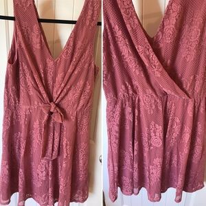 AUW Floral Lace Dress